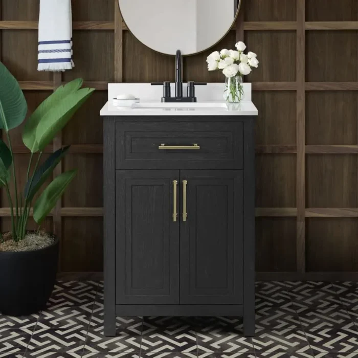 Beaufort 24 Inch Midnight Blue Bathroom Vanity
