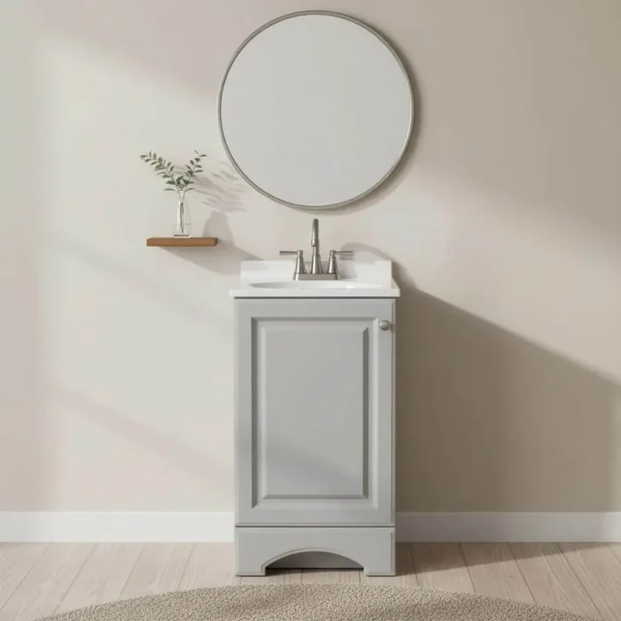Lyton 25 Inch Sand Bathroom Vanity